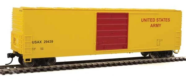 Walthers Mainline 910-1921 HO Scale 50' Evans Boxcar United States Army USAX 29439 1 Walthers Mainline 910-1921 HO Scale 50' Evans Boxcar United States Army USAX 29439