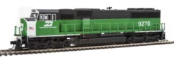 Walthers Mainline 910-19701 HO Scale EMD SD60M Diesel Burlington Northern BN 9270 DCC & Sound