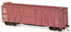 Accurail 41081 HO Scale 40' Outside Braced Boxcar Kit Maine Central MEC - NOS