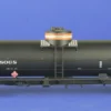 American Limited Models 1828 HO Scale GATC Welded Tank Car Santa Fe (White/Red Solvent) ATSF 98068