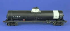 American Limited Models 1845 HO Scale GATC Welded Tank Car Santa Fe (White/Diesel) ATSF 101134