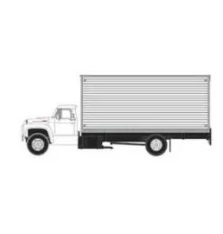 Athearn 10058 HO Scale Ford F-850 Box Truck - White