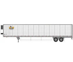 Athearn 26753 HO Scale 53' Utility Reefer Trailer B&B Transport 2417