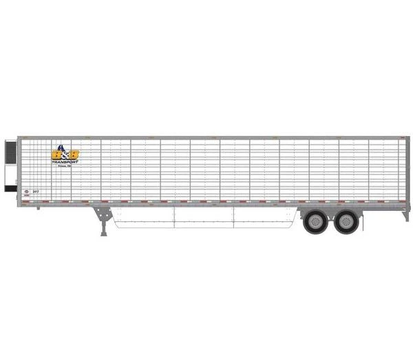 Athearn 26753 HO Scale 53' Utility Reefer Trailer B&B Transport 2417 1 Athearn 26753 HO Scale 53' Utility Reefer Trailer B&B Transport 2417