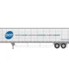 Athearn 26761 HO Scale 53' Utility Reefer Trailer DOT Foods 3318