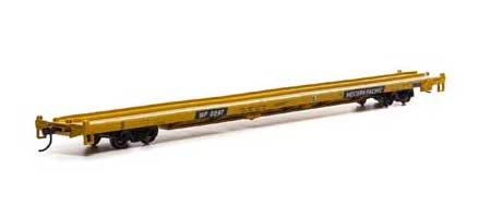 Athearn 27625 HO Scale 85' Flatcar Western Pacific WP 8897 1 Athearn 27625 HO Scale 85' Flatcar Western Pacific WP 8897
