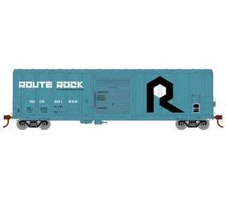 Athearn 76215 HO Scale 50' PS 5344 Boxcar "Route Rock" ROCK 301859 1 Athearn 76215 HO Scale 50' PS 5344 Boxcar "Route Rock" ROCK 301859