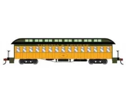 Athearn 84864 HO Scale Overland Passenger Car Coach Virginia & Truckee V&T 3