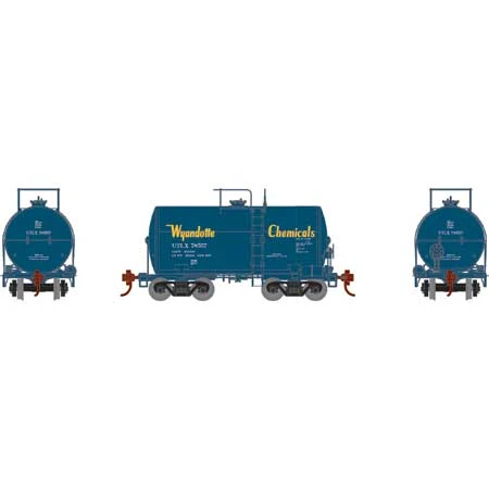 Athearn 97178 HO Scale NACC 8,000 Gallon Beer Can Tank Car Wyandotte UTLX 78557 2 Athearn 97178 HO Scale NACC 8,000 Gallon Beer Can Tank Car Wyandotte UTLX 78557 - Image 2