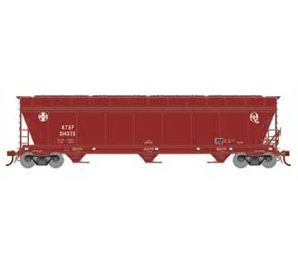 Athearn Genesis G15431 HO Scale ACF 4600 3 Bay Covered Hopper Santa Fe ATSF 314275 1 Athearn Genesis G15431 HO Scale ACF 4600 3 Bay Covered Hopper Santa Fe ATSF 314275