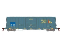 Athearn Genesis G26887 HO Scale 50' PC&F Ext. Post Boxcar Primed For Grime Ex-GWS D&RGW 61667