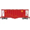 Athearn Genesis G87494 HO Scale GATC 2600 Airslide Hopper Delaware & Hudson D&H 12802