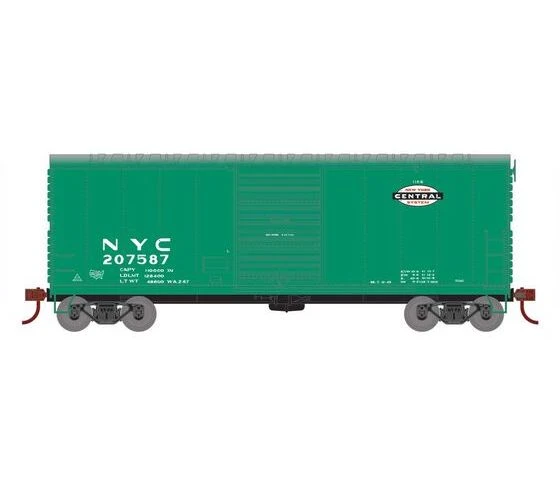 Athearn RTR 69436 HO Scale 40' Modernized Boxcar New York Central NYC 207587 1 Athearn RTR 69436 HO Scale 40' Modernized Boxcar New York Central NYC 207587
