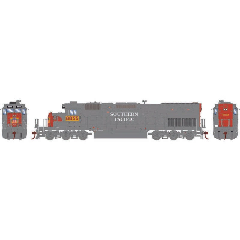 Athearn RTR 71846 HO Scale EMD SD40T-2 Ex-SP Union Pacific 8855 DCC & Sound 2 Athearn RTR 71846 HO Scale EMD SD40T-2 Ex-SP Union Pacific 8855 DCC & Sound - Image 2