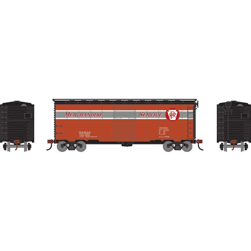 Athearn RTR 75343 HO Scale 40' Single Door Boxcar Pennsylvania PRR 30910 2 Athearn RTR 75343 HO Scale 40' Single Door Boxcar Pennsylvania PRR 30910 - Image 2