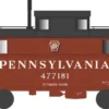 Bowser 43369 HO Scale PRR N5 Caboose Cabin Pennsylvania "Pittsburgh" PRR 477181