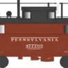 Bowser 43374 HO Scale PRR N5B Caboose Cabin Pennsylvania PRR 477812 - Trainphone