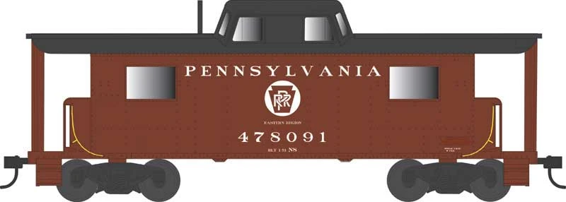 Bowser 43424 HO Scale PRR N8 Caboose Cabin Pennsylvania "Eastern Region" PRR 478091 1 Bowser 43424 HO Scale PRR N8 Caboose Cabin Pennsylvania "Eastern Region" PRR 478091