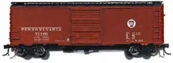 Branchline Trains 1512 HO Scale 40' AAR Boxcar Kit PRR 4 Pack - NOS