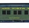Branchline Trains 5426 HO Scale PS 14 Section Sleeper Car Kit C&NW "Shore Wood" - NOS