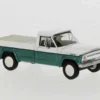 Brekina 19818 HO Scale 1967 Jeep Gladiator Green And White