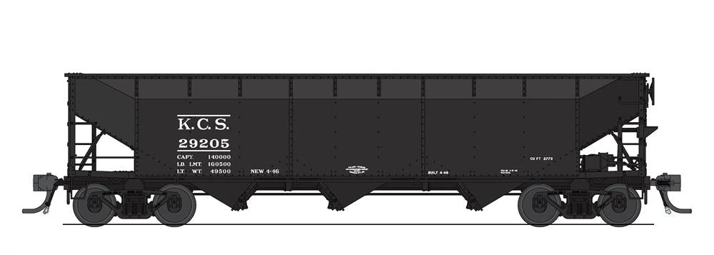 Broadway Limited Imports 8112 HO Scale 70 Ton Triple Hopper Kansas City Southern KCS 4 Pack 1 Broadway Limited Imports 8112 HO Scale 70 Ton Triple Hopper Kansas City Southern KCS 4 Pack