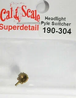 Cal Scale Superdetail 304 HO Scale Pyle Headlight For Switcher
