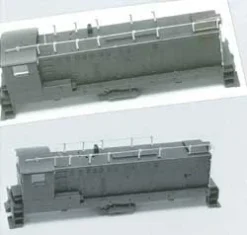 Cal Scale Superdetail 405 HO Scale PRR Induction Phone Antenna Supports For Baldwin S-12