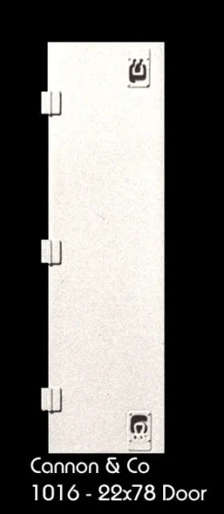 Cannon & Company 1016 HO Scale Latched Hood Doors 22 X 78 (8-Pack)