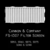 Cannon & Company 1307 HO Scale Internal Filter Screens SD50 To SD90