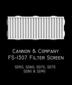 Cannon & Company 1307 HO Scale Internal Filter Screens SD50 To SD90