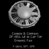 Cannon & Company 1854 HO Scale 48 Cap-Top Dynamic Brake Fan First Generation EMD Diesels (2-Pack