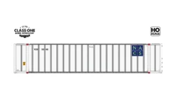 Class One Model Works HO Scale Hyundai 48' Container North American NCGU 200400 / 283130 2-Pack #1