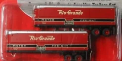 Classic Metal Works 31153 HO Scale AreoVan Trailers Rio Grande D&RGW (2 Pack) - NOS