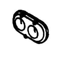 Details West HL-148 HO Scale Pyle Twin Gyralight Flush Mount