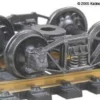 Kadee HO Scale 501 Arch Bar Trucks With 33" Ribbed Back Wheels