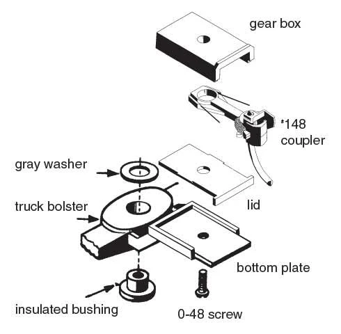 Kadee HO Scale 502 Bettendorf Trucks With 33" Smooth Back Wheels And Ready-to-mount Couplers 3 Kadee HO Scale 502 Bettendorf Trucks With 33" Smooth Back Wheels And Ready-to-mount Couplers - Image 3