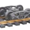 Kadee HO Scale 550 Bettendorf Trucks With 33" Smooth Back Wheels - Self Centering