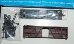 Mantua Heavys 735-22 HO Scale 40' Wood Stock Car Kit NYC 27386 - NOS
