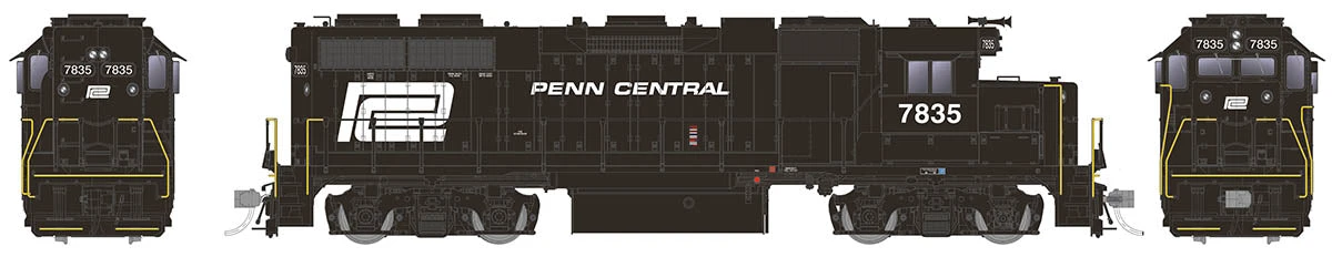 Rapido 038522 HO Scale EMD GP38 Diesel Penn Central PC 7841 DCC Sound 2 Rapido 038522 HO Scale EMD GP38 Diesel Penn Central PC 7841 DCC Sound - Image 2