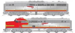 Rapido 23546 HO Scale ALCo PA-1 / PB-1 Santa Fe "Repowered" ATSF 51A/51C (DCC And Sound)