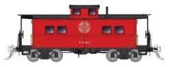 Rapido Trains 144022 HO Scale Northeastern Style Steel Caboose Fast Freight Western Maryland WM 1801