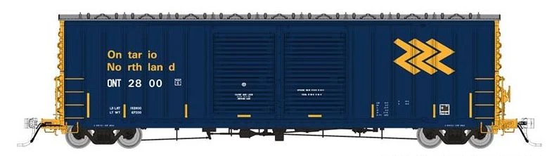 Rapido Trains 170009A HO Scale PCF B70 Boxcar Ontario Northland ONT (# Varies) 1 Rapido Trains 170009A HO Scale PCF B70 Boxcar Ontario Northland ONT (# Varies)