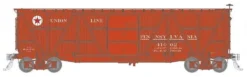 Rapido Trains 177002 HO Scale X23 Boxcar Union Lines PRR 6 Pack