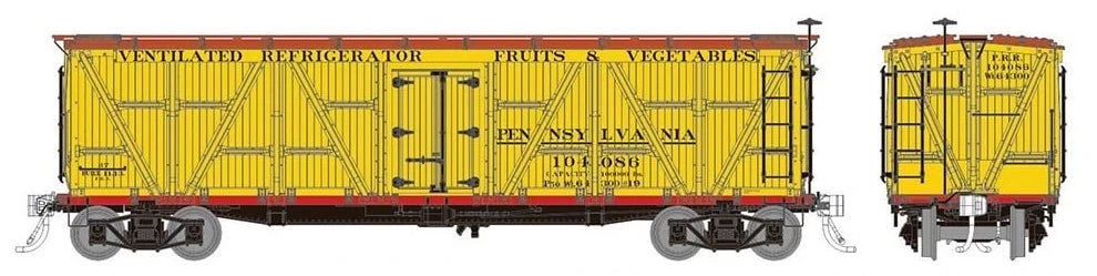 Rapido Trains 177201 HO Scale FGE R7 Pre-1920 Pennsylvania PRR 6 Pack 2 Rapido Trains 177201 HO Scale FGE R7 Pre-1920 Pennsylvania PRR 6 Pack - Image 2