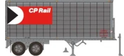 Rapido Trains 403071 HO Scale 26' Can-Car Dry Van Trailer CP Rail 268347