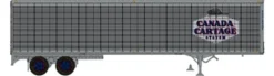 Rapido Trains 403108 HO Scale 45' Trailmobile Dry Van Trailer W/ Side Door Canada Cartage 492L45HT