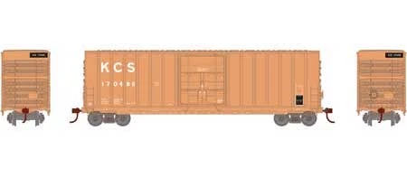 Roundhouse 1540 HO Scale 50' High Cube Plug Door Boxcar Kansas City Southern KCS 170488 2 Roundhouse 1540 HO Scale 50' High Cube Plug Door Boxcar Kansas City Southern KCS 170488 - Image 2