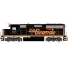 Roundhouse 18247 HO Scale EMD GP40-2 Denver & Rio Grande D&RGW 3107