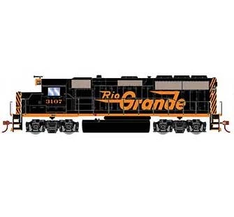Roundhouse 18247 HO Scale EMD GP40-2 Denver & Rio Grande D&RGW 3107 1 Roundhouse 18247 HO Scale EMD GP40-2 Denver & Rio Grande D&RGW 3107